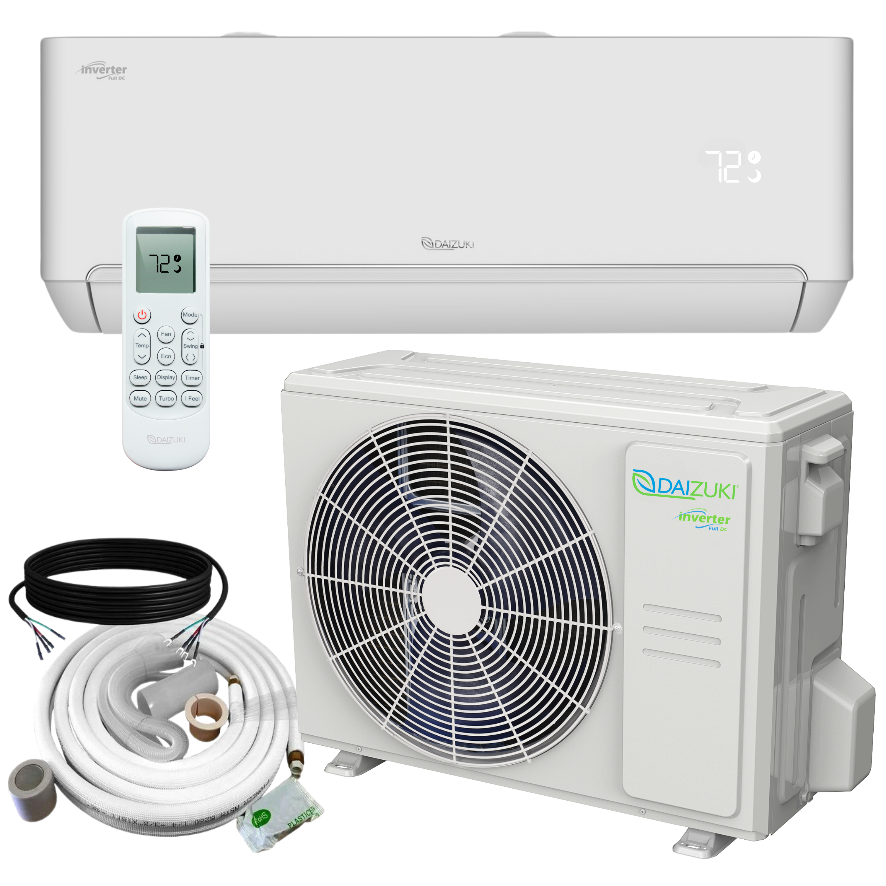 Daizuki® 12,000 BTU 19 SEER2 Ductle(DXTH12X416A-20